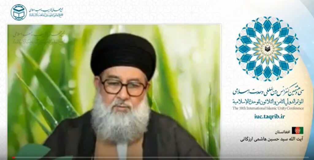 آیت الله ارزگانی در وبینار کنفرانس وحدت اسلامی: گروه‌های تکفیری بنیاد وحدت و همگرایی کشورهای اسلامی را نشانه گرفته اند