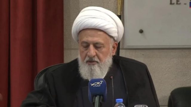 نایب رئیس مجلس اعلای اسلامی شیعیان لبنان شیخ خطیب: هدف تجاوز اسرائیل کل لبنان است باید با وحدت در مقابل این جنگ جنون آمیز ایستاد