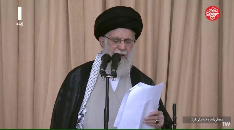 آیت الله خامنه ای - نماز جمعه