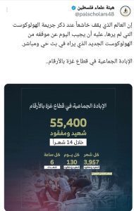 هولوکاست غزه
