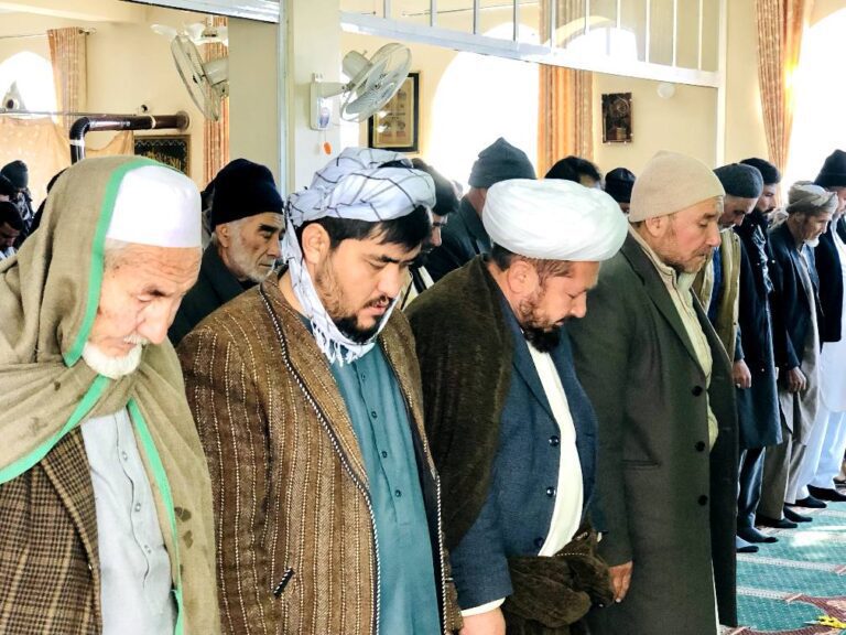 گزارش تصویری | نمازجمعه جنوب شهر کابل