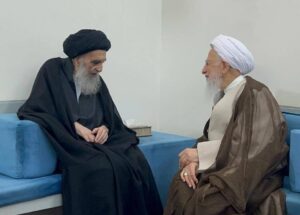 آیت الله سیستانی و آیت الله جوادی آملی