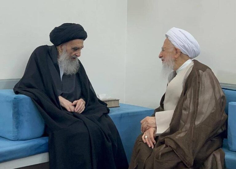 آیت الله سیستانی و آیت الله جوادی آملی