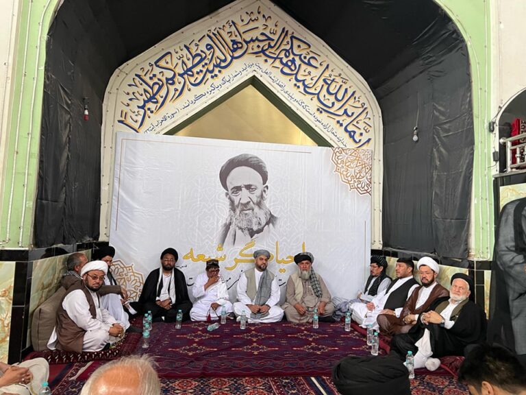 گزارش تصویری| کابل: پنجاه و یکمین سالگرد ارتحال آیت الله میرعلی احمد حجت