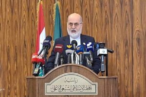 نشست گسترده علمایی در مجلس اعلای اسلامی شیعیان لبنان در همبستگی با ایران+ تصاویر 9 نشست گسترده علمایی در مجلس اعلای اسلامی شیعیان لبنان در همبستگی با ایران+ تصاویر