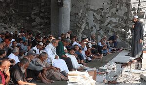 گزارش تصویری نخستین نماز جمعه غزه پس از توقف جنگ