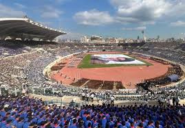 بیش از 60 هزار نفر در همایش بزرگ »اجیال السید« در ورزشگاه بیروت گردهم آمدند + تصاویر