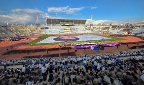 بیش از 60 هزار نفر در همایش بزرگ »اجیال السید« در ورزشگاه بیروت گردهم آمدند + تصاویر