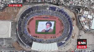 بیش از 60 هزار نفر در همایش بزرگ »اجیال السید« در ورزشگاه بیروت گردهم آمدند + تصاویر