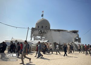 گزارش تصویری نخستین نماز جمعه غزه پس از توقف جنگ